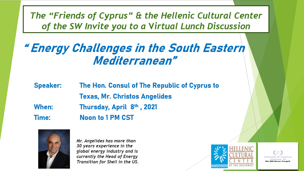 Energy Challenges in the South Eastern Mediterranean
